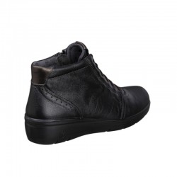 Botines Planos Mujer Laura Azaña 26847 Negro