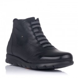Botines Planos Mujer Fluchos Susan F0356 Negro