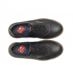 Zapatos Casual Hombre Fluchos F2040 Negro