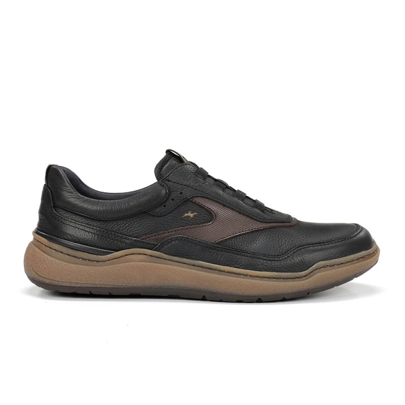 Zapatos Casual Hombre Fluchos F2040 Negro