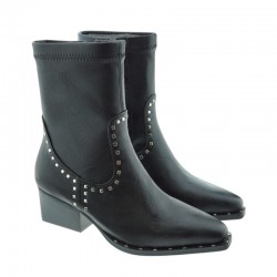 Botines de Tacón Mujer Noa Harmon Cowboy Negro
