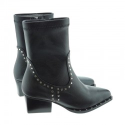 Botines de Tacón Mujer Noa Harmon Cowboy Negro