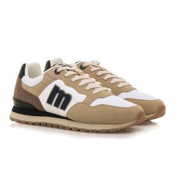 Sneakers Hombre MTNG 84711 Blanco-Beig