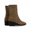 Botines de Tacón Mujer Noa Harmon 9762P Taupe