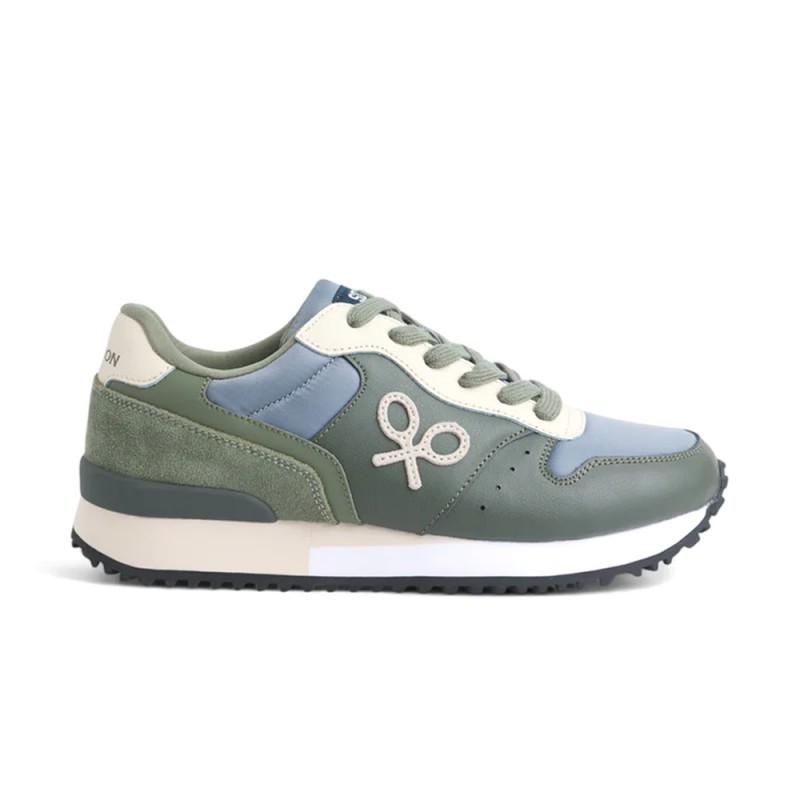 Sneakers Hombre Silbon 133645 Running Verde