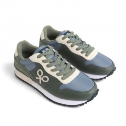 Sneakers Hombre Silbon 133645 Running Verde
