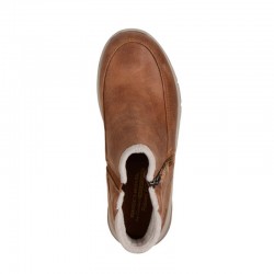 Botines Planos Mujer Skechers Relaxed Fit: Easy Going - Intl Cuero
