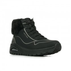 Botines Planos Mujer Skechers Uno Rugged Negro