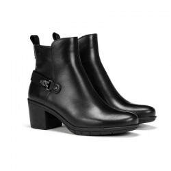 Botines de Tacón Mujer Fluchos Nydia F1798 Negro