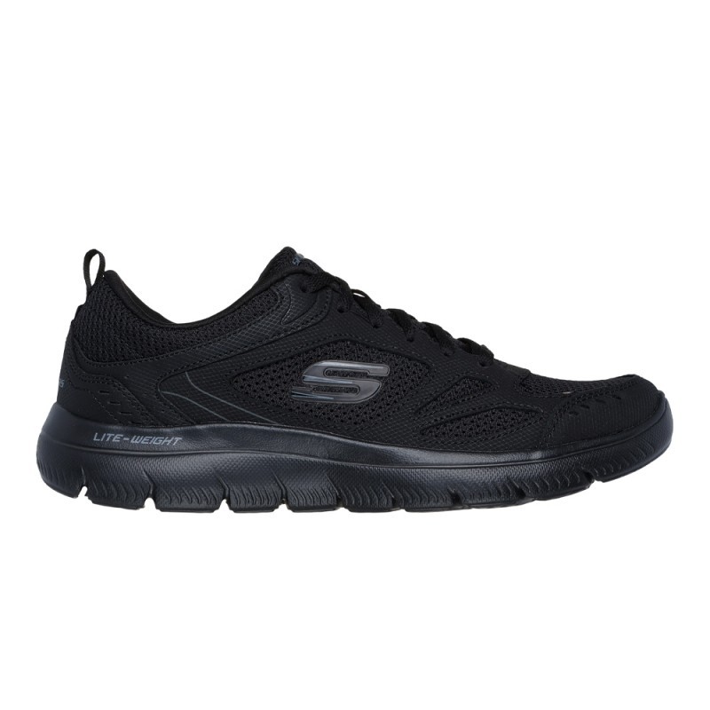 Sneakers Hombre Skechers 52812 Negro-Negro