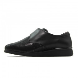 Zapatos Casual Mujer Pitillos 10710 Negro