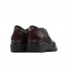 Zapatos Casual Mujer Pitillos 10721 Burdeos