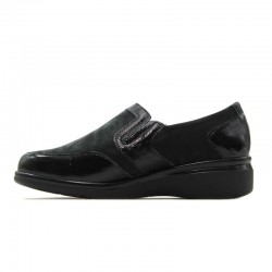 Zapatos Casual Mujer Pitillos 10720 Negro