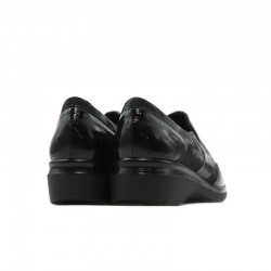 Zapatos Casual Mujer Pitillos 10720 Negro