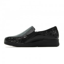 Zapatos Casual Mujer Pitillos 10702 Negro