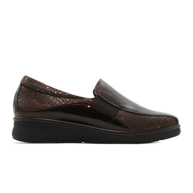 Zapatos Casual Mujer Pitillos 10702 Marron