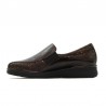 Zapatos Casual Mujer Pitillos 10702 Marron