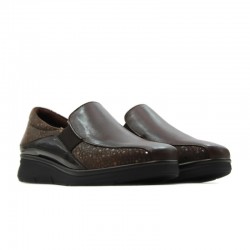Zapatos Casual Mujer Pitillos 10702 Marron