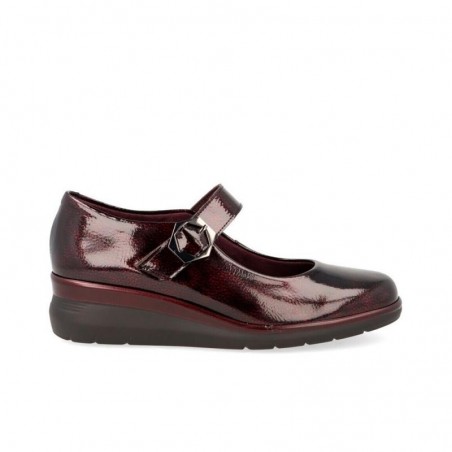 Zapatos Casual Mujer Pitillos 10734 Burdeos