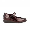 Zapatos Casual Mujer Pitillos 10734 Burdeos