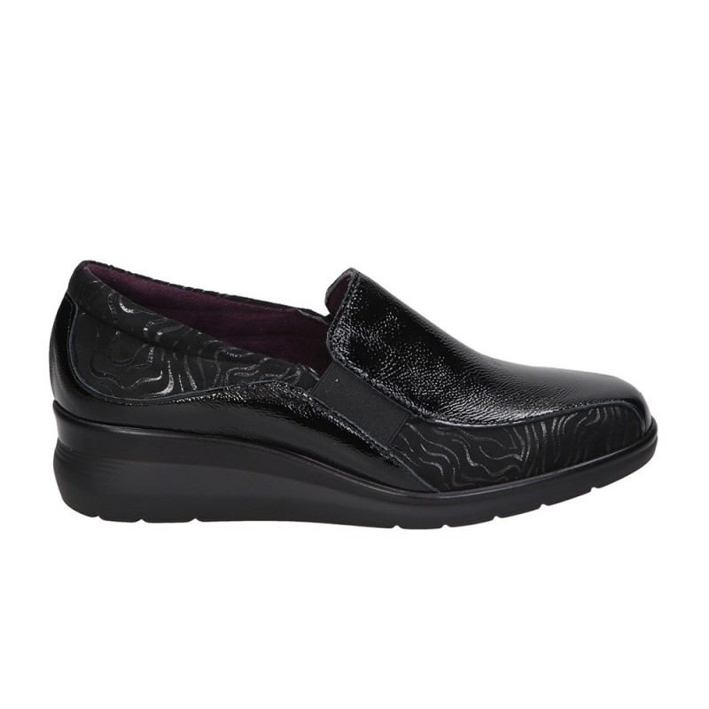 Zapatos Casual Mujer Pitillos 10730 Negro