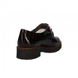 Zapatos Casual Mujer Pitillos 10771 Burdeos
