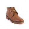 Botines Planos Mujer Pitillos 10777 Cuero