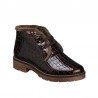Botines Planos Mujer Pitillos 10773 Marron