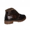 Botines Planos Mujer Pitillos 10773 Marron