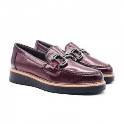 Mocasines Mujer Pitillos 10760 Burdeos