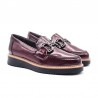 Mocasines Mujer Pitillos 10760 Burdeos