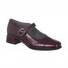 Zapatos de Tacón Mujer Pitillos 10813 Burdeos