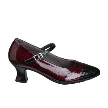 Zapatos de Tacón Mujer Pitillos 10851 Burdeos