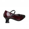 Zapatos de Tacón Mujer Pitillos 10851 Burdeos