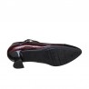Zapatos de Tacón Mujer Pitillos 10851 Burdeos