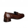 Mocasines Mujer Pitillos 10814 Cuero