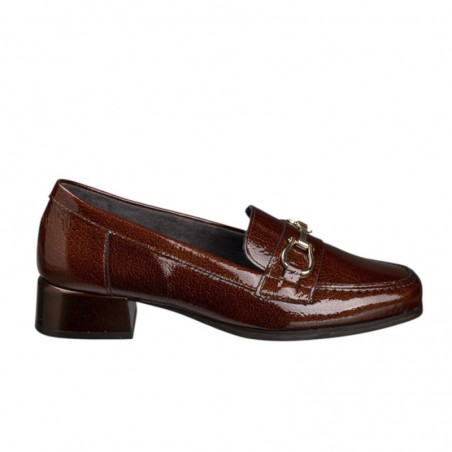 Mocasines Mujer Pitillos 10814 Cuero