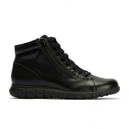 Botines Planos Mujer Pitillos 20214 Negro