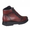 Botines Planos Mujer Zapp 22887 Burdeos