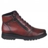 Botines Planos Mujer Zapp 22887 Burdeos