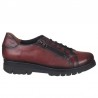 Zapatos Casual Mujer Zapp 22900 Burdeos
