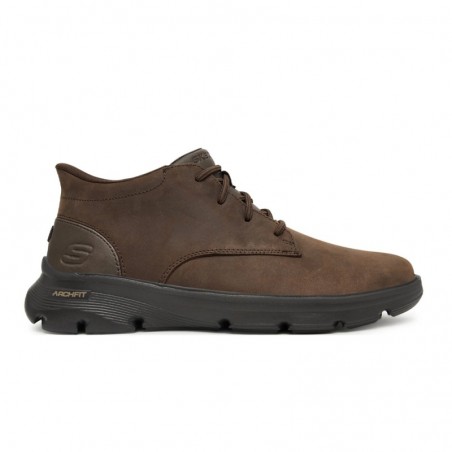 Botas Hombre Skechers Arch Fit Garza - Ridley Marron