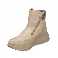 Botines Planos Mujer Zapp 610 Taupe