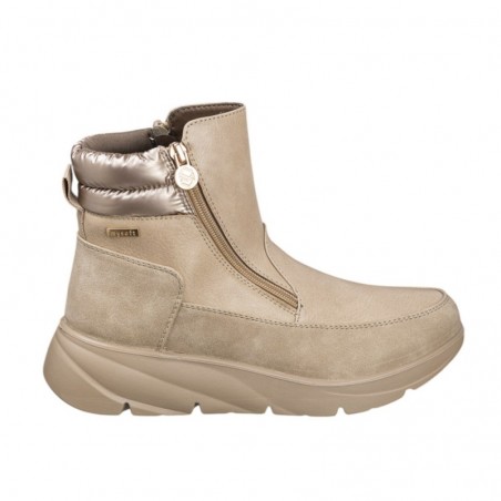 Botines Planos Mujer Zapp 610 Taupe