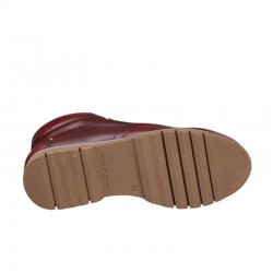 Botines Planos Mujer Zapp 22254 Burdeos