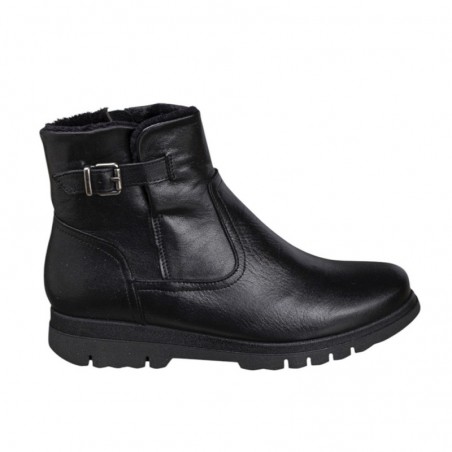 Botines Planos Mujer Zapp 22206 Negro