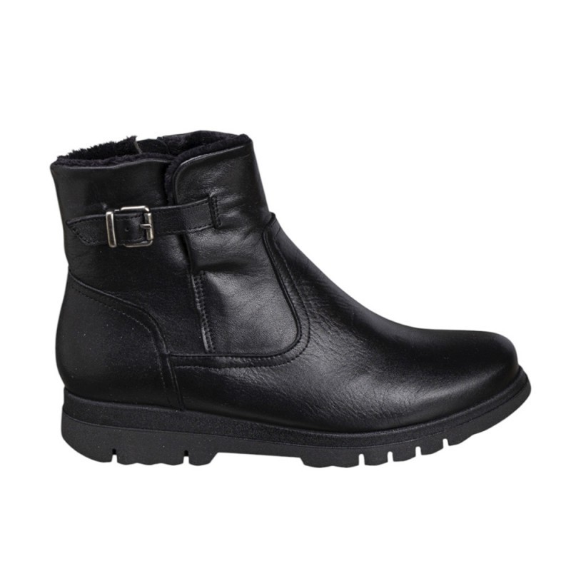 Botines Planos Mujer Zapp 22206 Negro