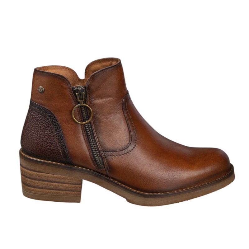 Botines de Tacón Mujer Zapp 42303 Cuero