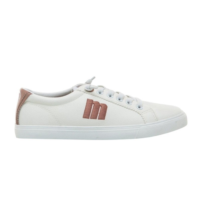 Sneakers Mujer MTNG 60615 Blanco-Rosa