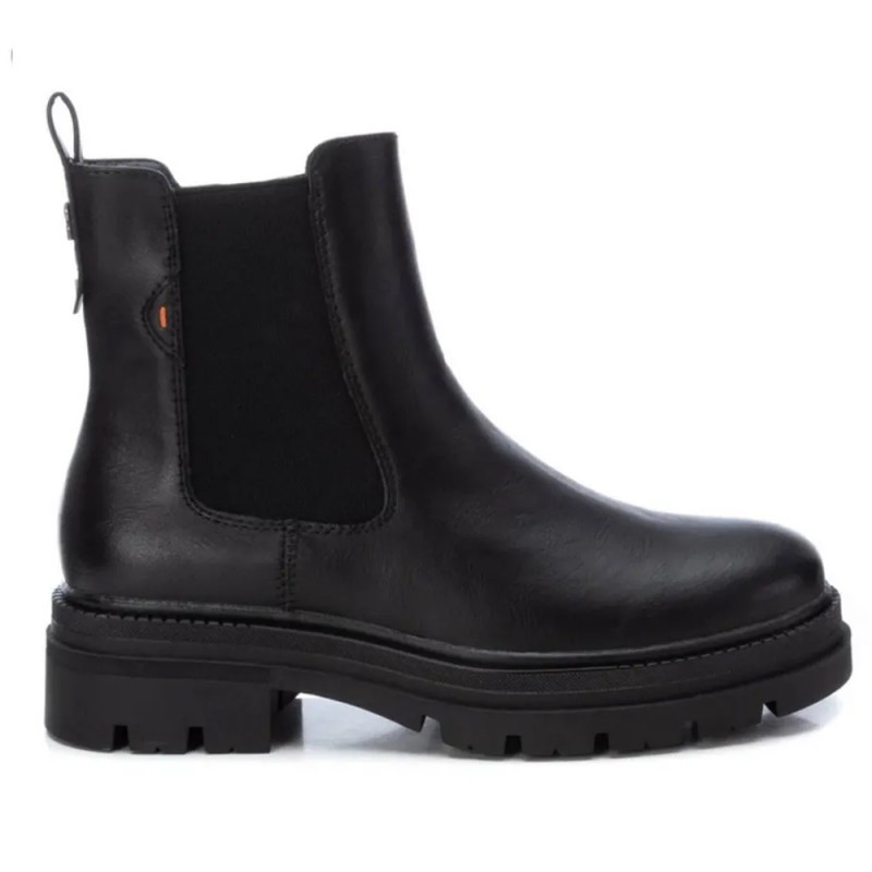Botines Planos Mujer Refresh 171979 Negro
